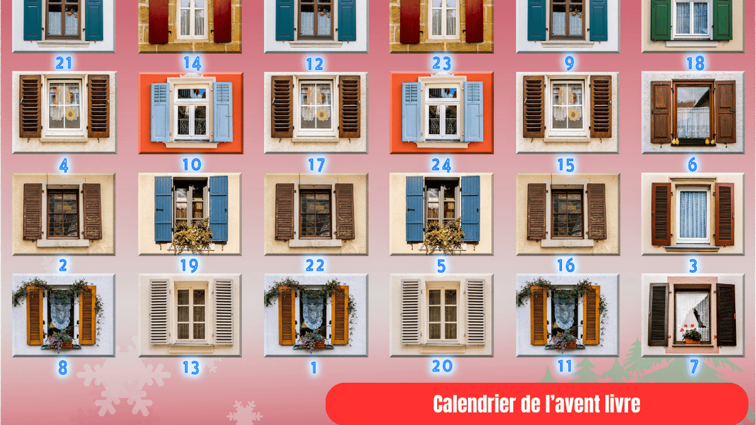 Calendrier de l'Avent Livre