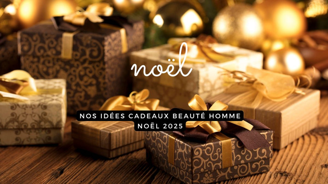 Nos idées cadeaux beauté homme Noël 2025
