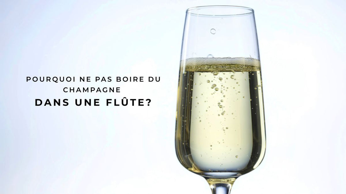 Pourquoi ne pas boire du champagne dans une flûte?