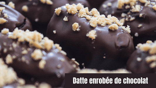 datte enrobée de chocolat