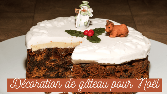 decoration de gateau pour noel