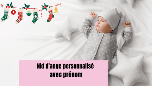 Nid d'Ange personnalisé avec prénom