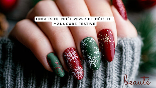 Ongles de Noël 2025 : 10 idées de manucure festive