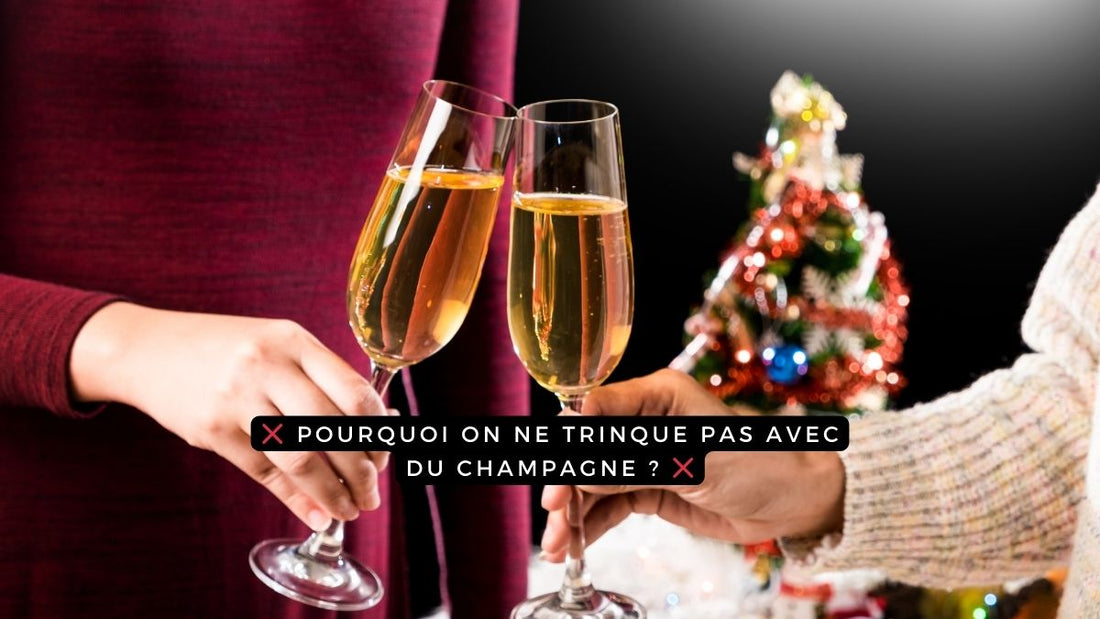 Pourquoi on ne trinque pas avec du champagne ?