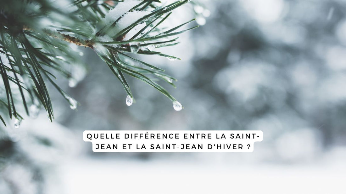 Quelle différence entre la Saint-Jean et la Saint-Jean d'Hiver ?