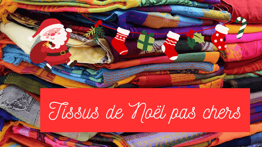  tissus de Noël pas chers 