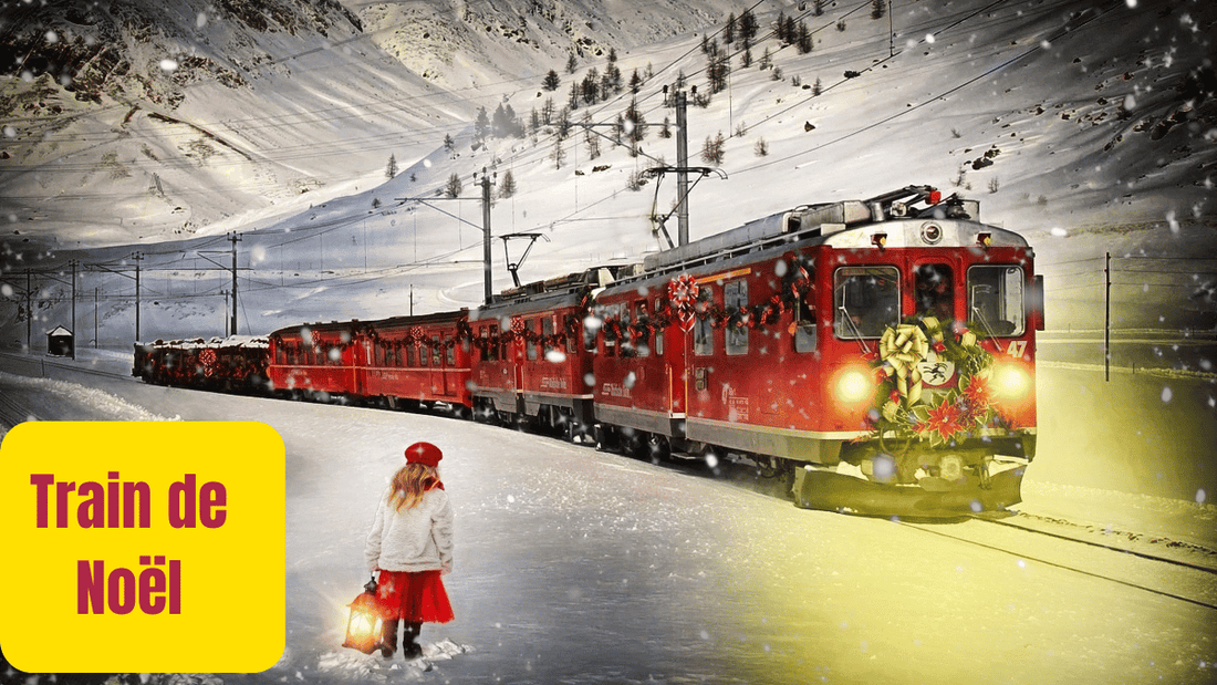 Les trains de Noël : voyage magique au cœur des fêtes