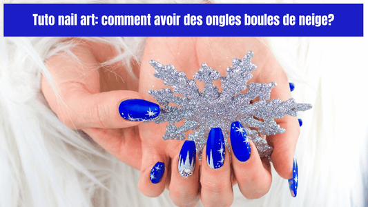 Tuto nail art: comment avoir des ongles boules de neige?