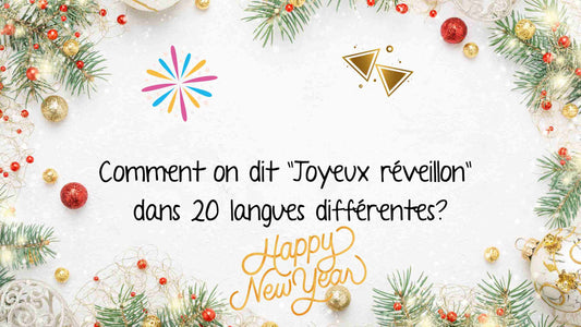 Comment on dit "Joyeux réveillon" dans 20 langues différentes?