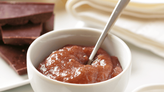 confiture banane chocolat