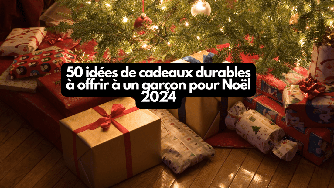 50 idees de cadeaux durables a offrir à un garçon pour Noel 2024