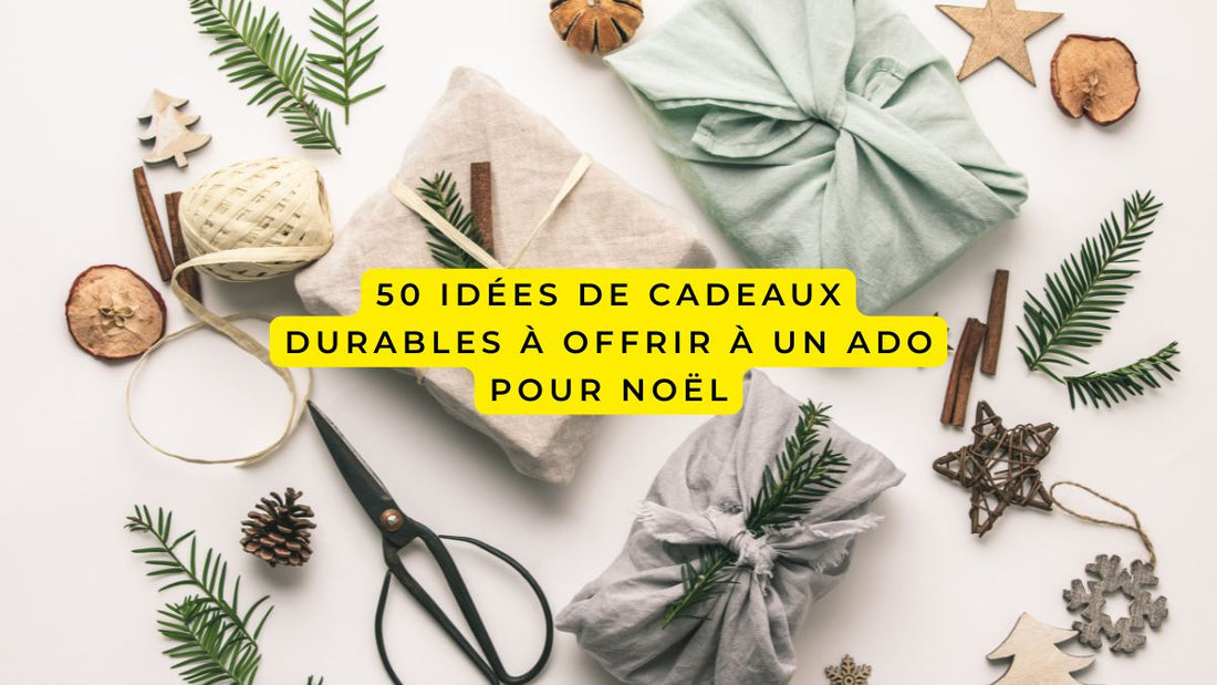 50 idées de cadeaux durables à offrir à un ado pour Noël 2025