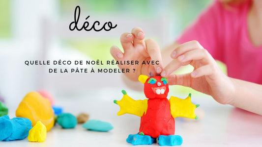 Quelle déco de Noël réaliser avec de la pâte à modeler ?