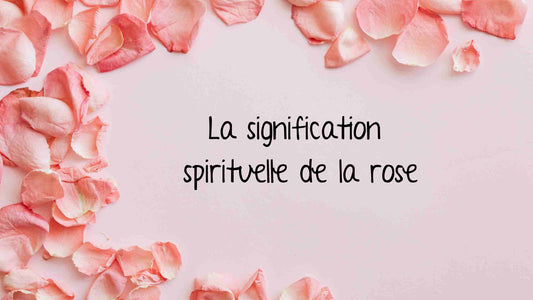 signification spirituelle de la rose