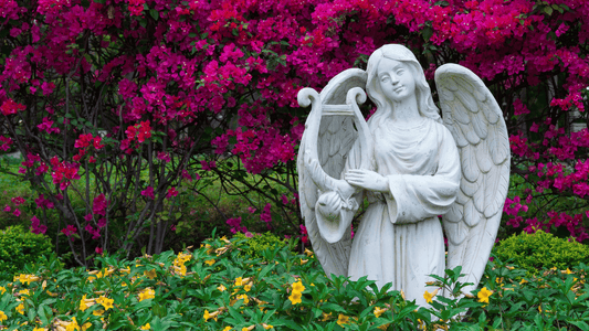 Statue d'Ange grande taille pour jardin
